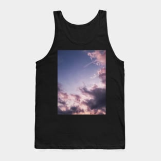 Sunset Sky Purple Clouds Tank Top